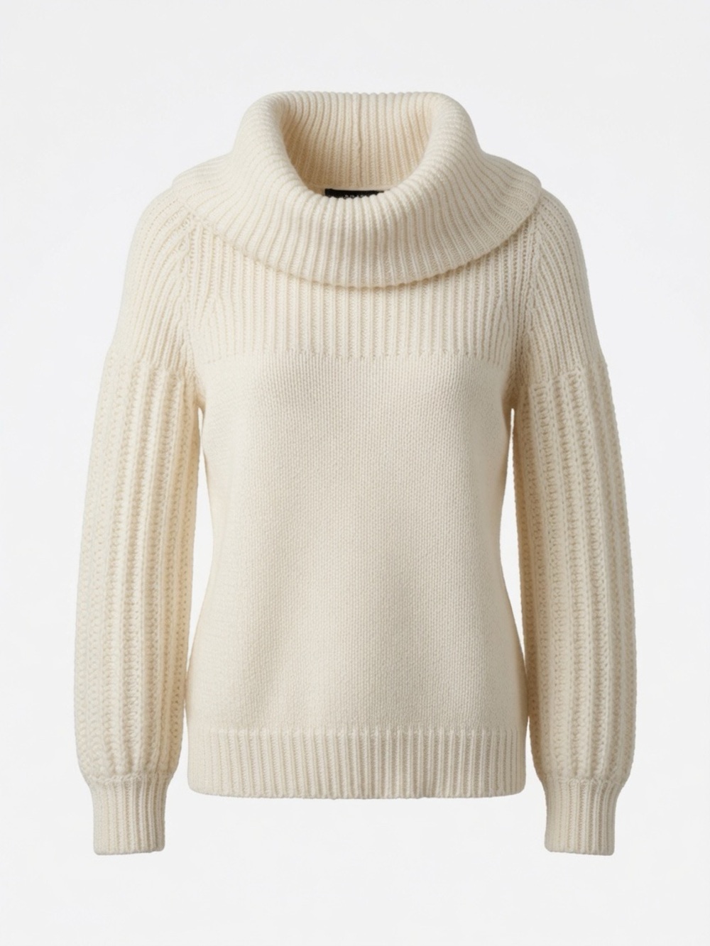 Cream Ana Cowl Neck Sweater – Size M
